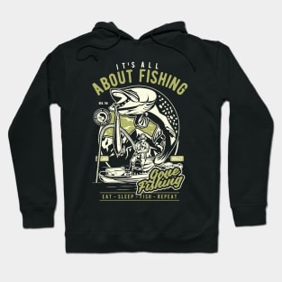 Gone fishing Hoodie